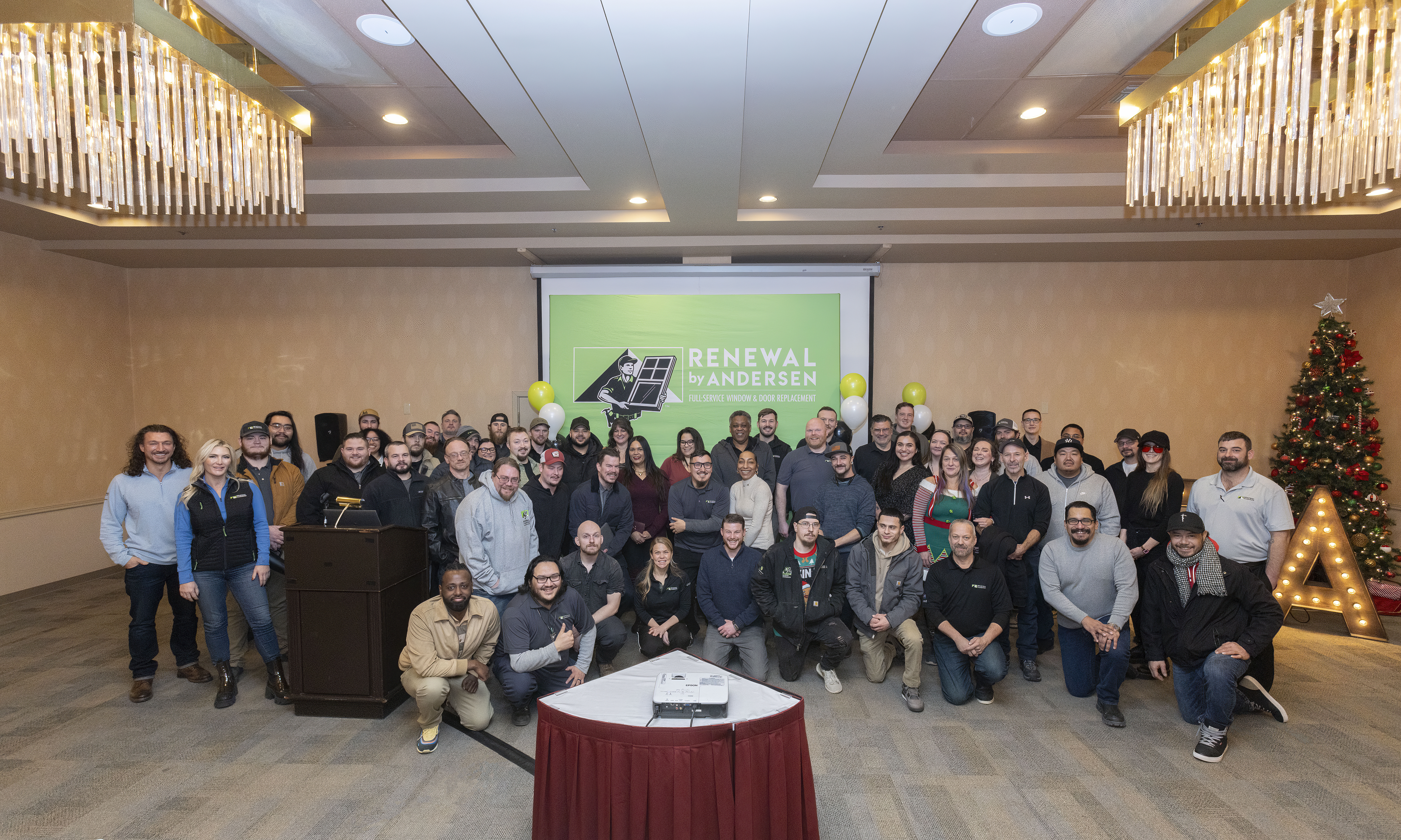 Alaska team members working together